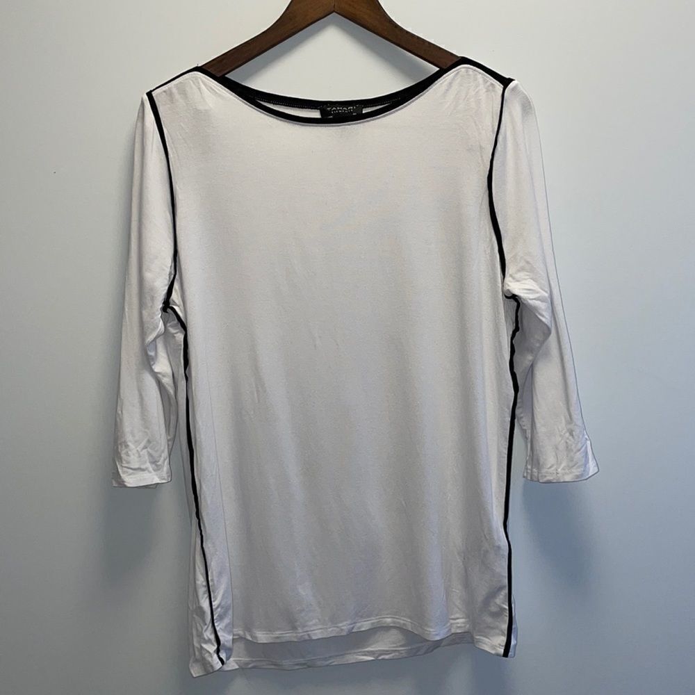 Tahari 3/4 Length Tee